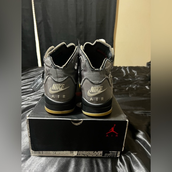 2020 Off-White x Air Jordan 5 Retro SP 'Muslin' - Picture 6 of 6